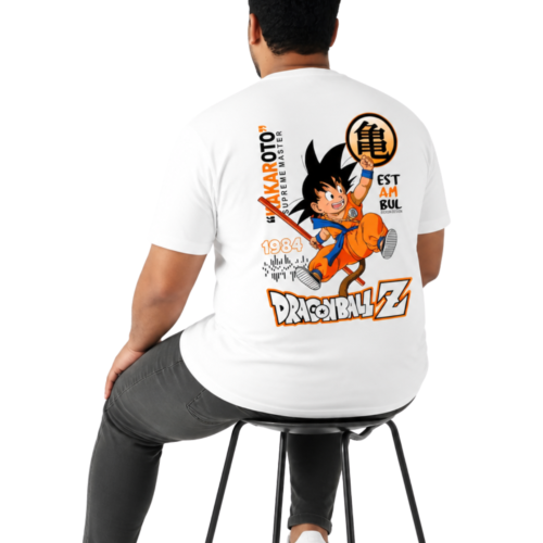Dragon Ball Z‑Goku Graphic Tee Front And Back— Plus Size 2XL–7XL - Image 8