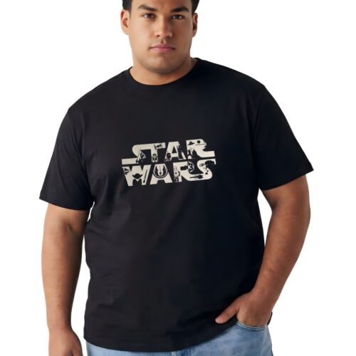 Star Wars Fan Apparel - Ultra Comfortable Cotton T-Shirt - Plus Sizes 2XL-7XL - Image 2
