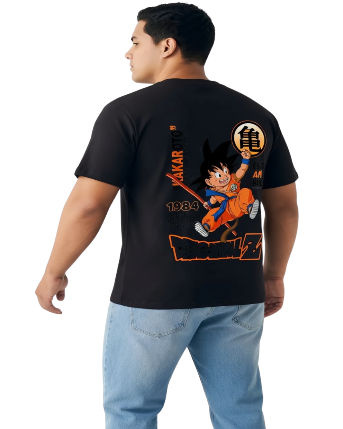 Dragon Ball Z Kids‑Goku Graphic Tee Front And Back— Plus Size 2XL–7XL - Image 13