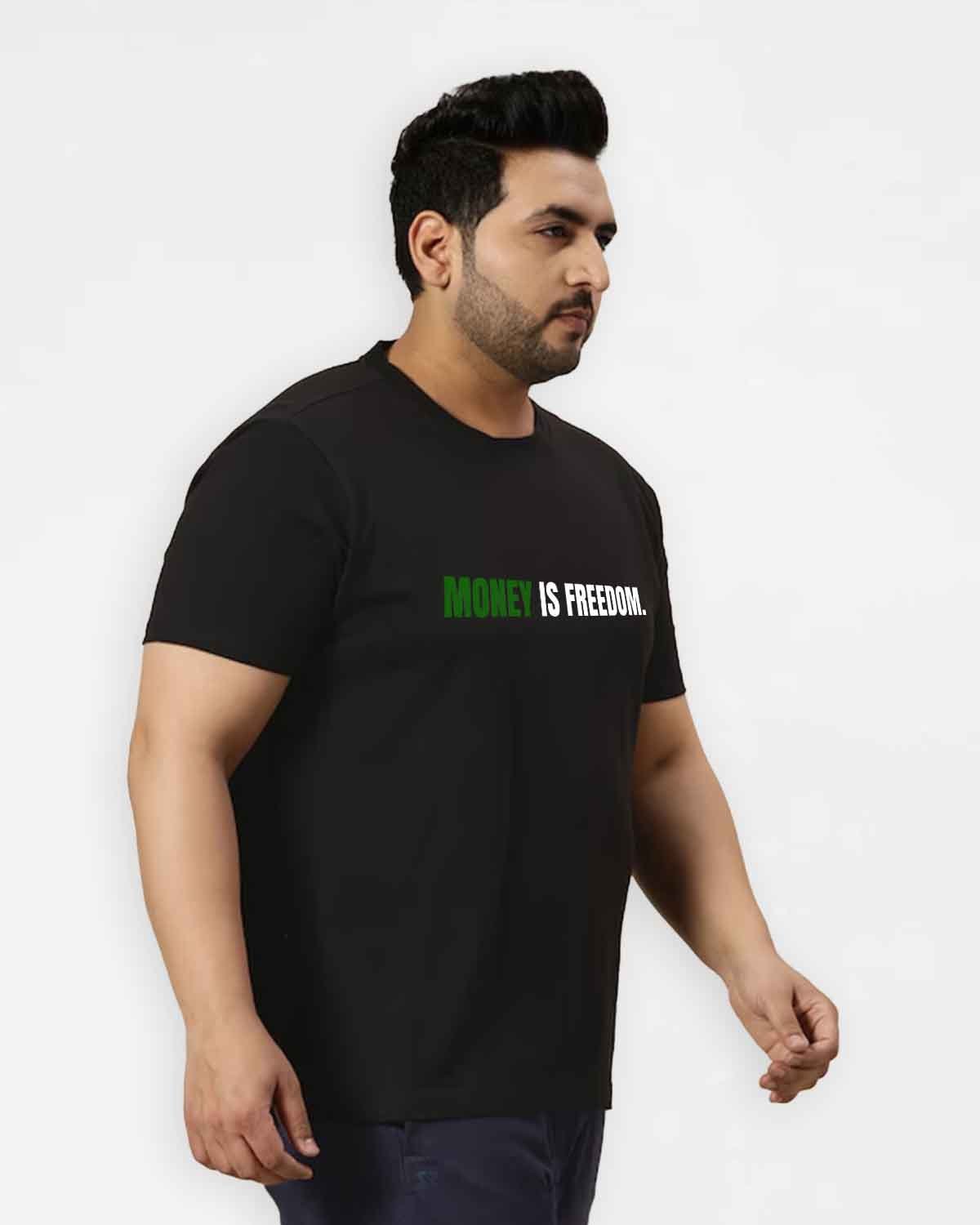Money Is Freedom T-shirt for Men - Image 6