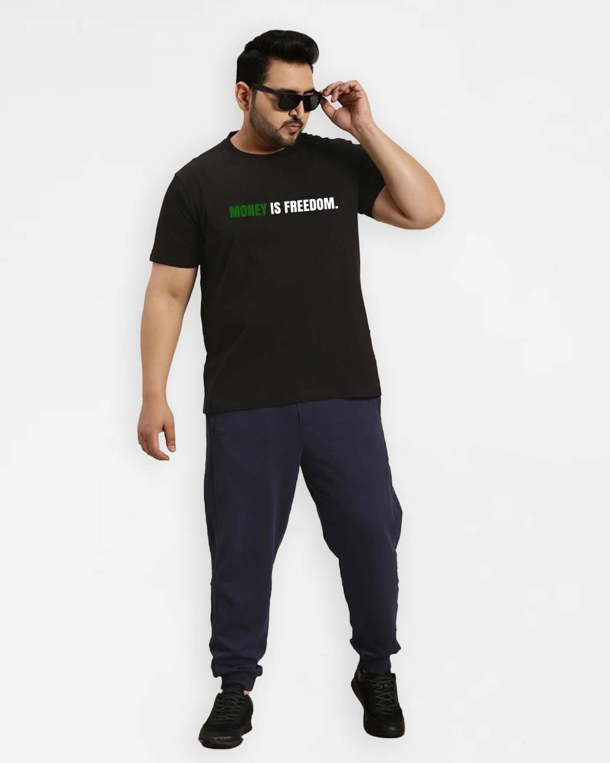 Money Is Freedom T-shirt for Men - Image 5