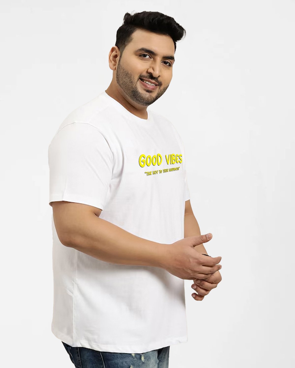 Good  Vibes Men T-Shirt - Image 4