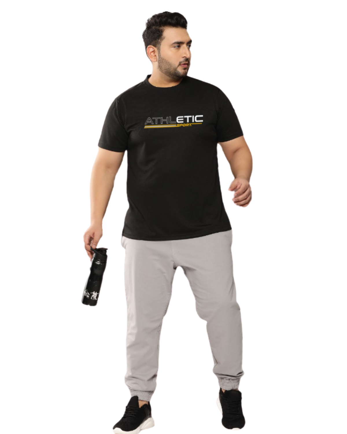 Athletic Men’s Premium Polyester T-Shirt | Quick Dry Stretch Tee |Solid Casual Sportswear - Image 7