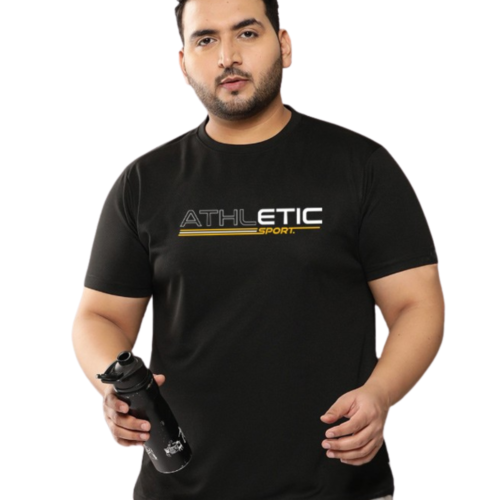 Athletic Men’s Premium Polyester T-Shirt | Quick Dry Stretch Tee |Solid Casual Sportswear - Image 8