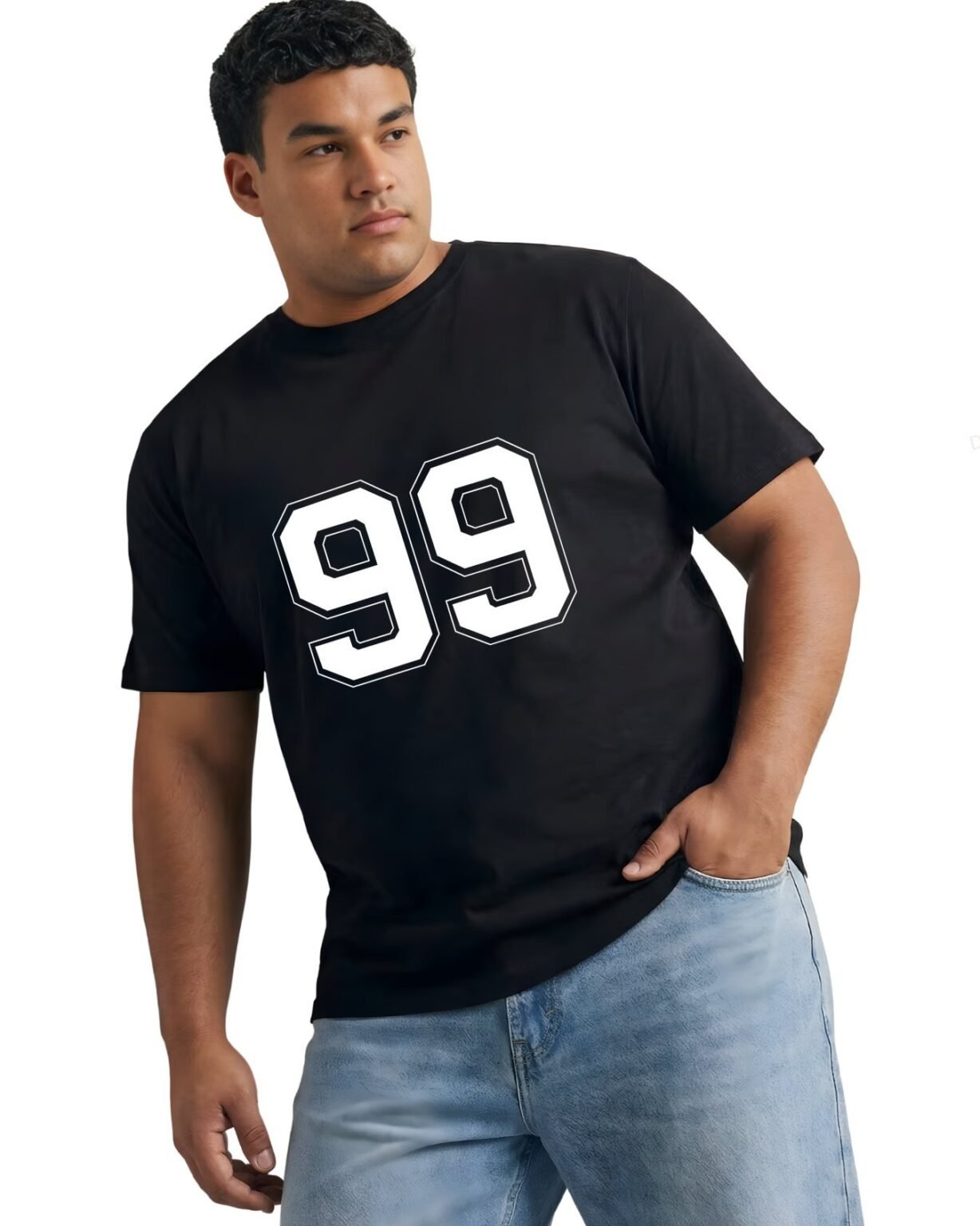 Trendy Printed T-Shirt | Premium Quality Cotton | Plus Size - Image 9