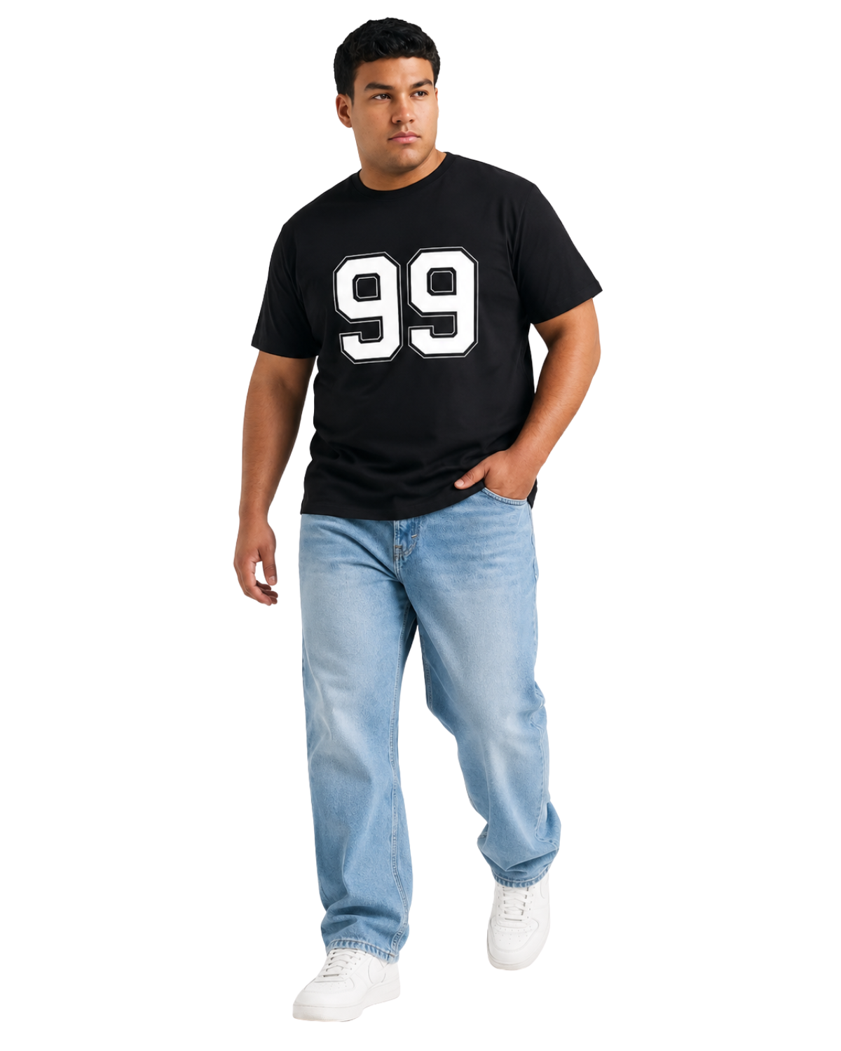Trendy Printed T-Shirt | Premium Quality Cotton | Plus Size - Image 5