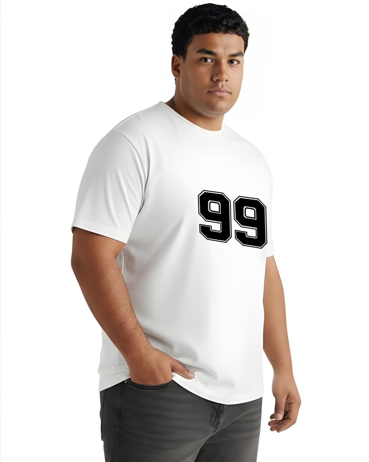 Trendy Printed T-Shirt | Premium Quality Cotton | Plus Size - Image 7