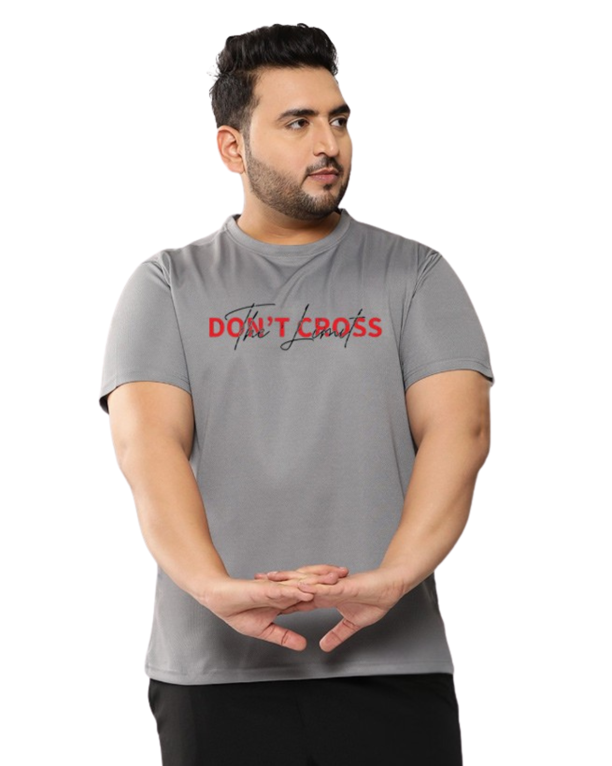 Don't Cross | Premium quality polyester fabric | casual & sports wear - Image 4