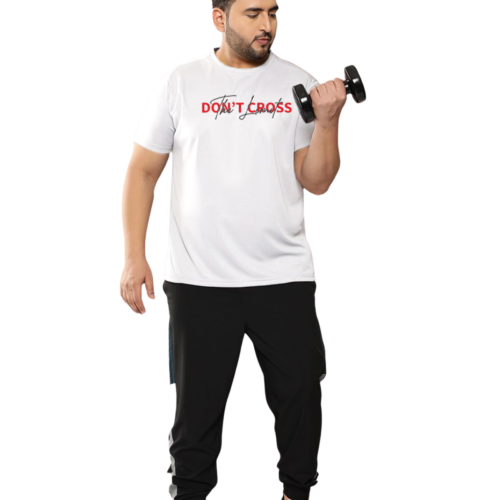 Don't Cross | Premium quality polyester fabric | casual & sports wear - Image 9