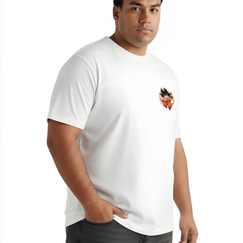 Dragon Ball Z‑Goku Graphic Tee Front And Back— Plus Size 2XL–7XL - Image 12