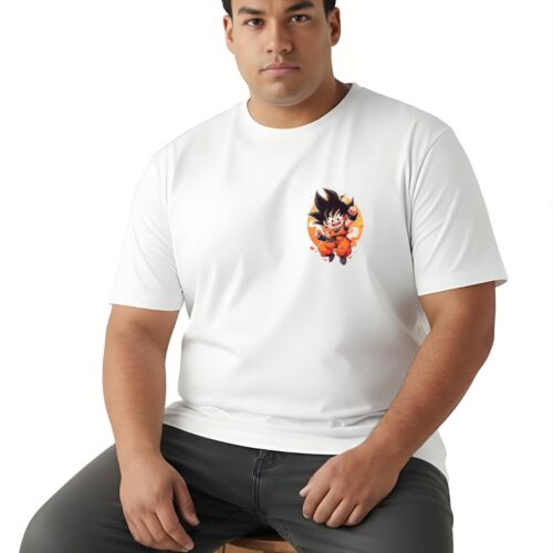 Dragon Ball Z‑Goku Graphic Tee Front And Back— Plus Size 2XL–7XL - Image 10