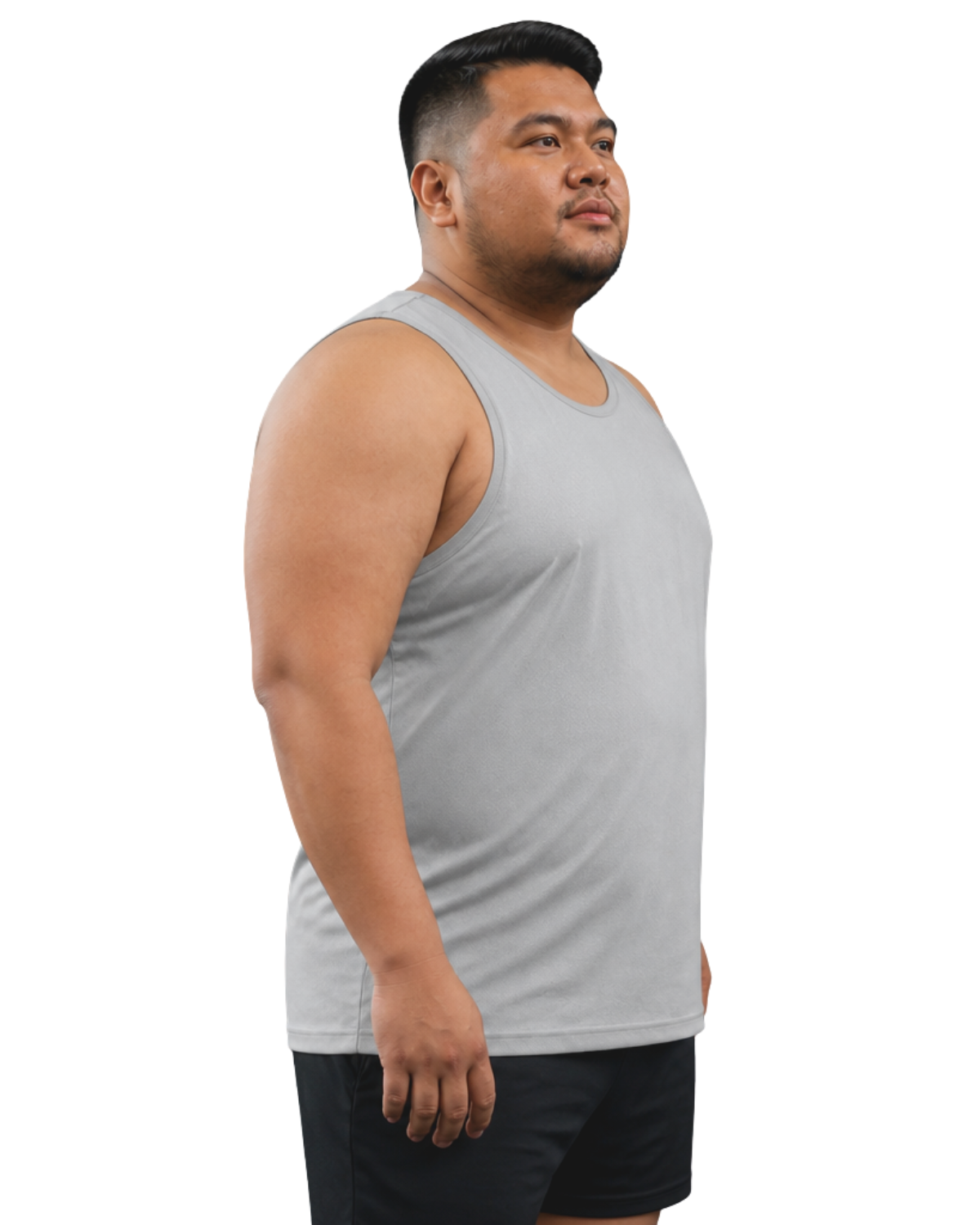 Plain Sando Plus Size Sweat-Resistant Top-Fresh Move Freely - Image 5
