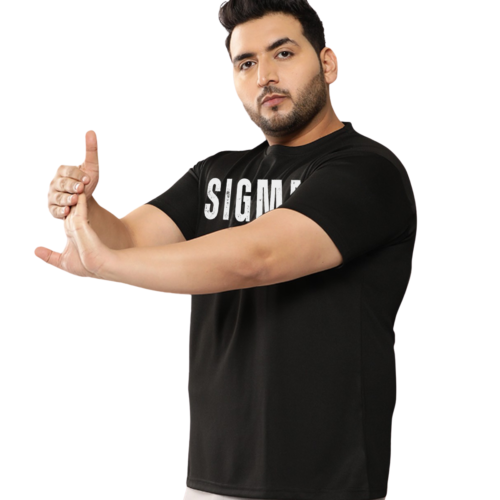 SIGMA | Men’s Premium Polyester T-Shirt | Quick Dry Stretch Tee - Image 5