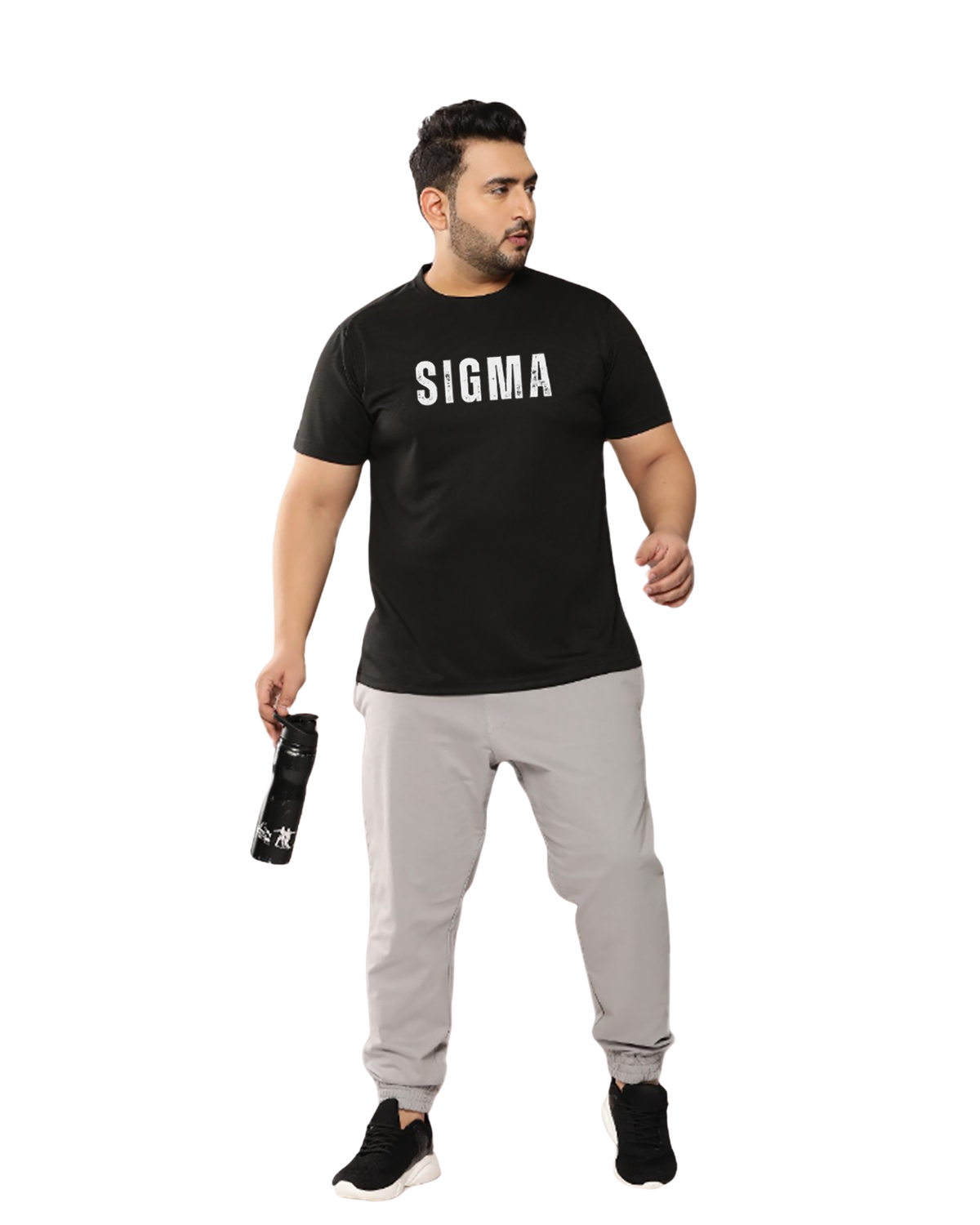 SIGMA | Men’s Premium Polyester T-Shirt | Quick Dry Stretch Tee - Image 2