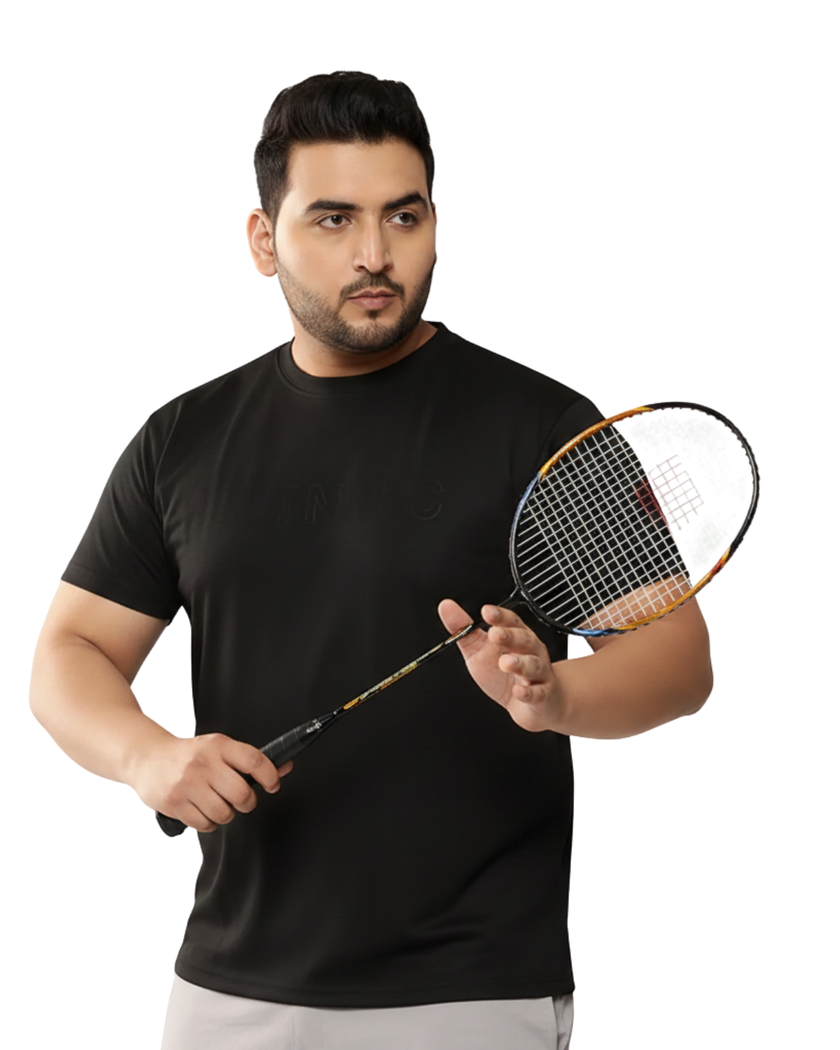 Men’s Premium Polyester Oversized T-Shirt | Solid Casual Sportswear | Plus Size 2XL–7XL - Image 12