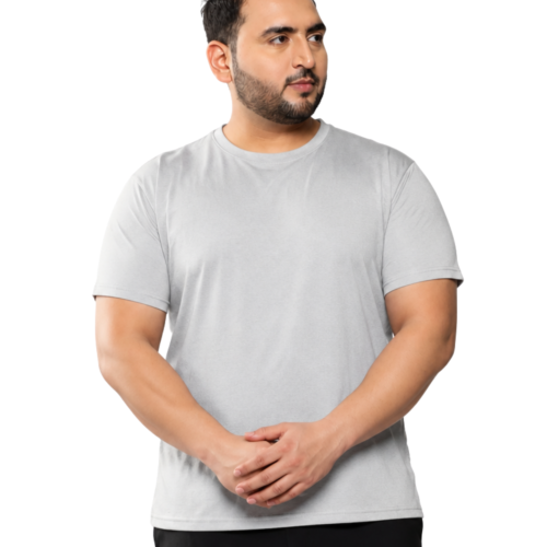 Men’s Premium Polyester Oversized T-Shirt | Solid Casual Sportswear | Plus Size 2XL–7XL - Image 16
