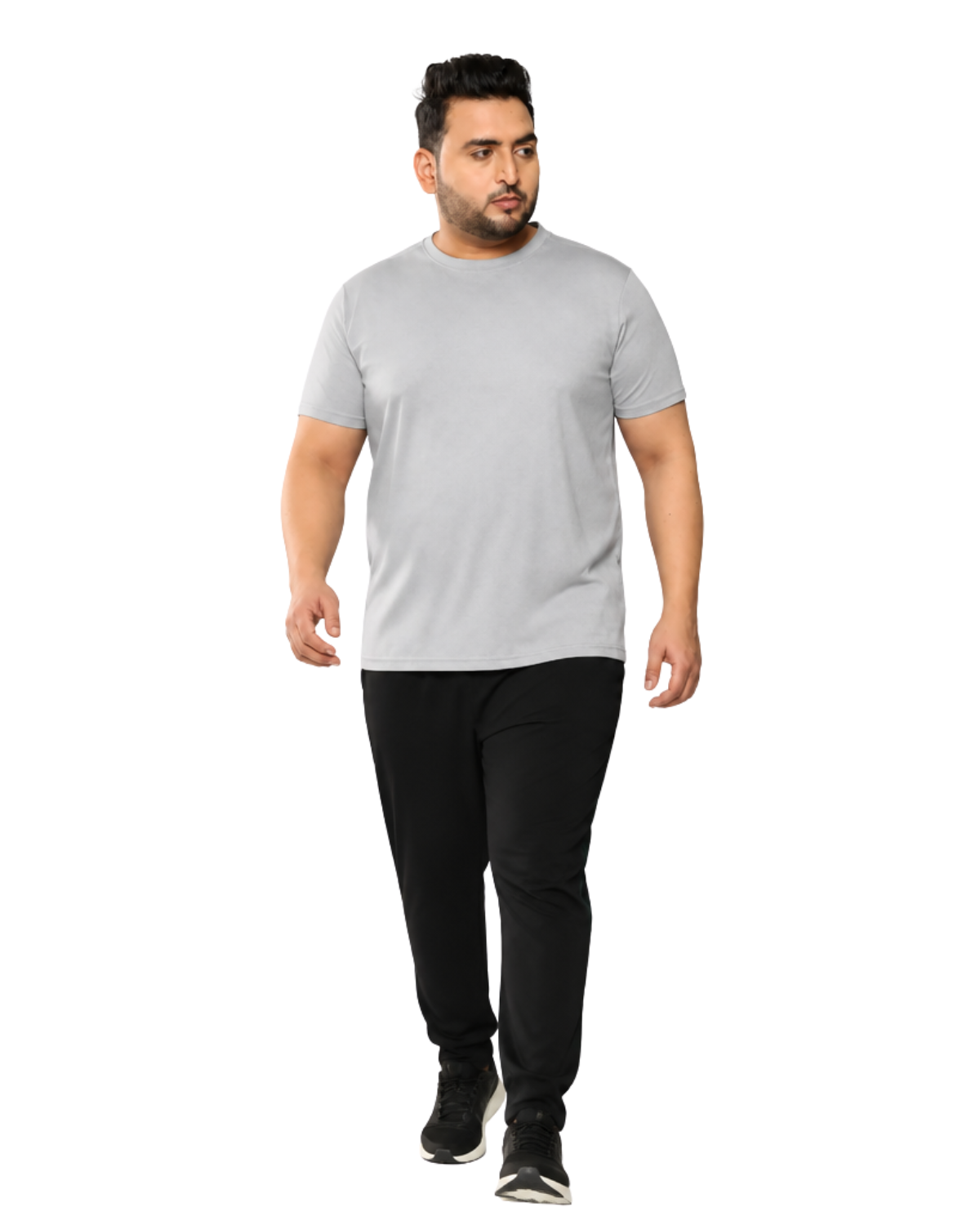 Men’s Premium Polyester Oversized T-Shirt | Solid Casual Sportswear | Plus Size 2XL–7XL - Image 14