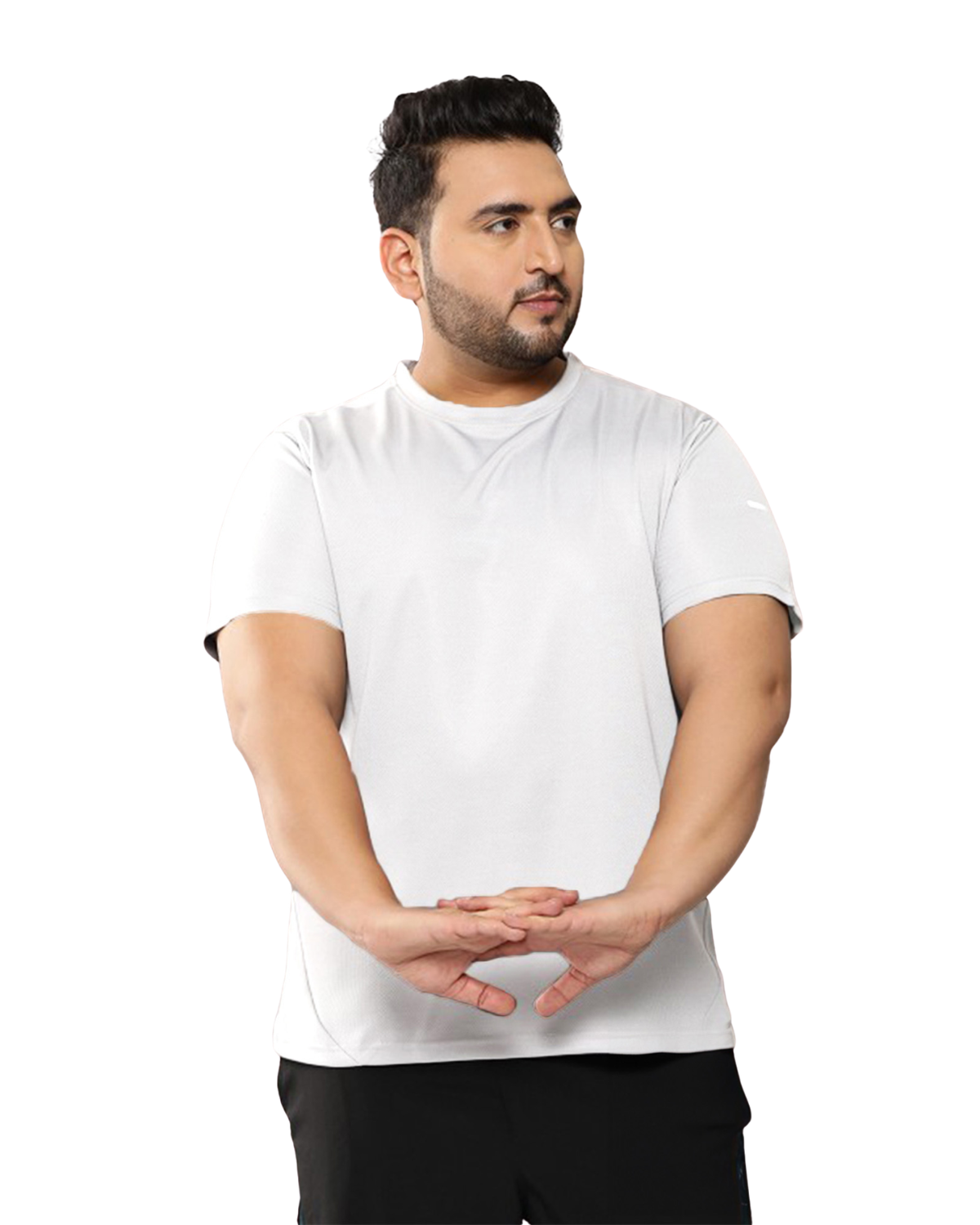 Men’s Premium Polyester Oversized T-Shirt | Solid Casual Sportswear | Plus Size 2XL–7XL - Image 6