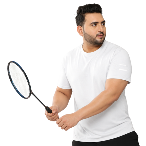 Men’s Premium Polyester Oversized T-Shirt | Solid Casual Sportswear | Plus Size 2XL–7XL - Image 1