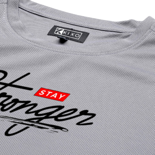 Stay Stronger | Men’s Premium Polyester Plus Size T-Shirt | Quick Dry Stretch Tee - Image 10