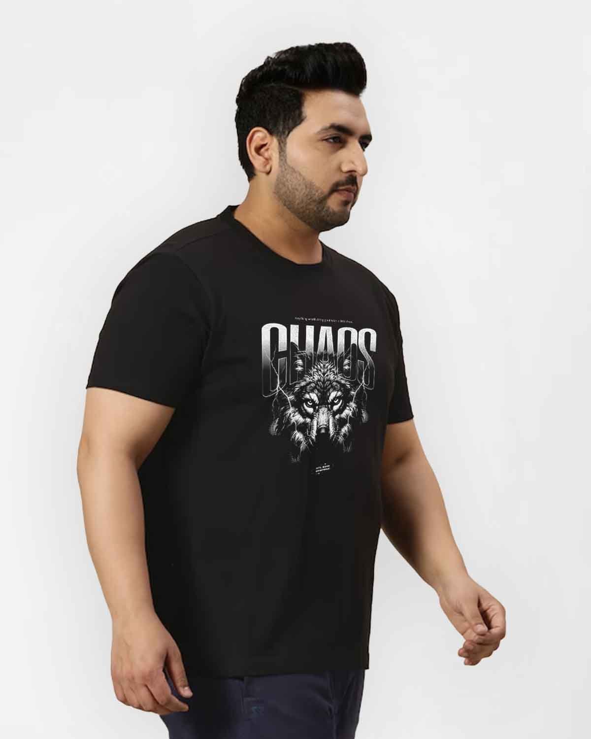 Wolf Design T-shirt for Men - Image 3