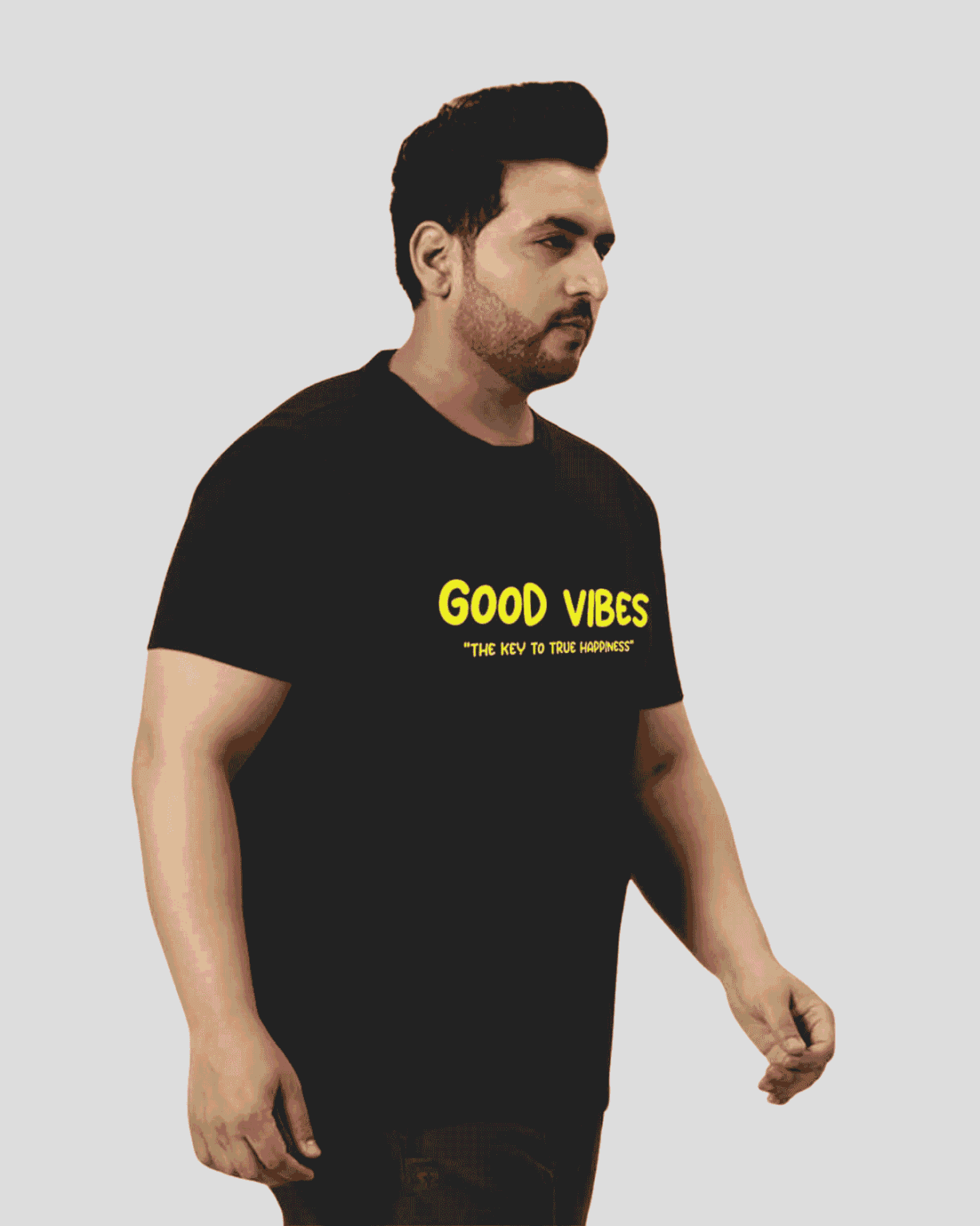 Good  Vibes Men T-Shirt - Image 8
