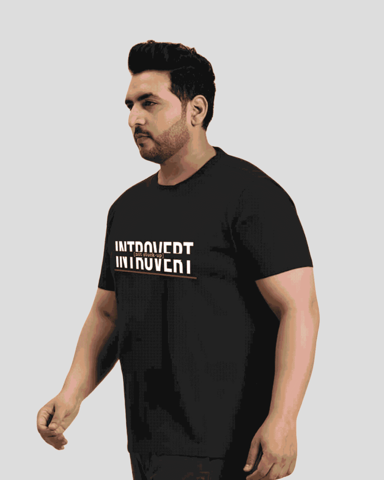 Introvert Men T-shirt - Image 3