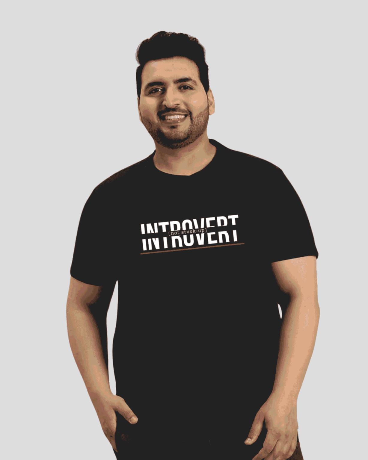 Introvert Men T-shirt - Image 1