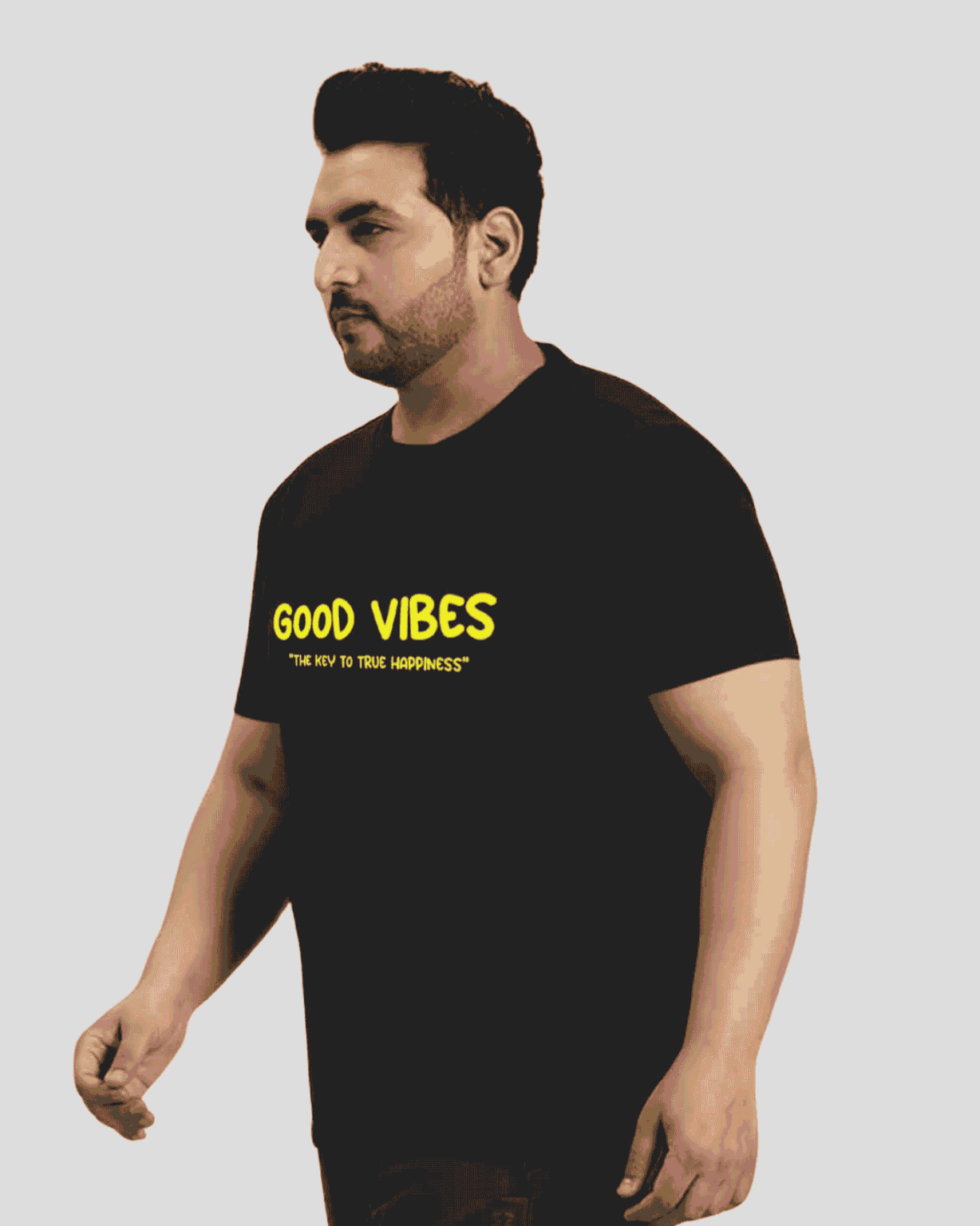 Good  Vibes Men T-Shirt - Image 6