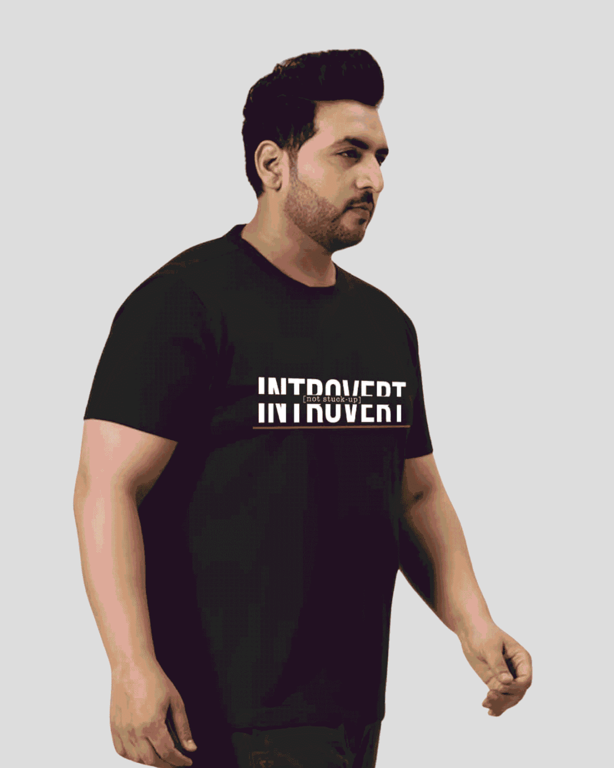 Introvert Men T-shirt - Image 2