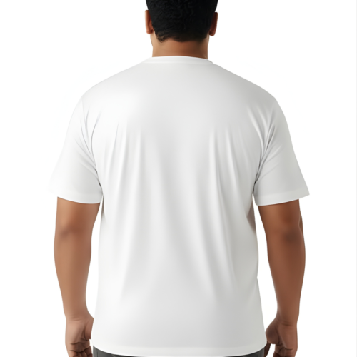 Classic Plain Cotton T‑Shirt for Men (Plus Sizes 2XL–7XL) - Image 7
