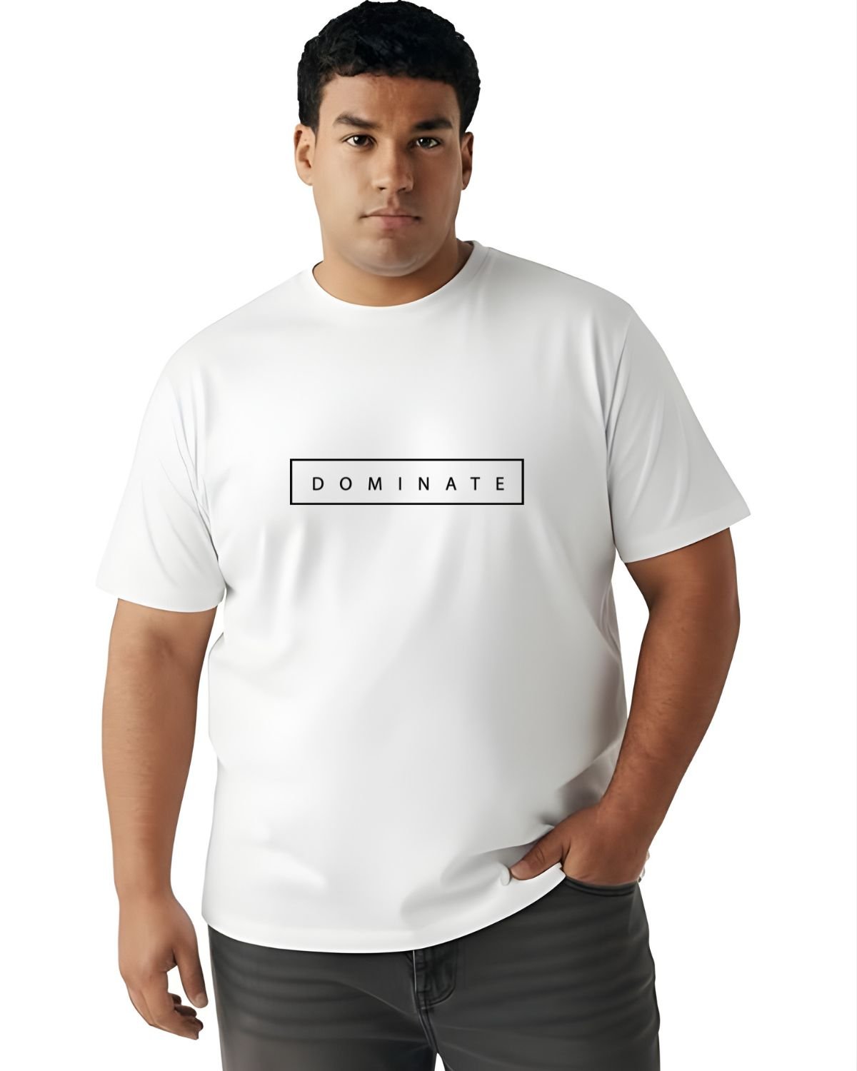 Dominate Men’s Cotton Blend Graphic T-Shirt – Soft Comfort Casual Tee - Image 10