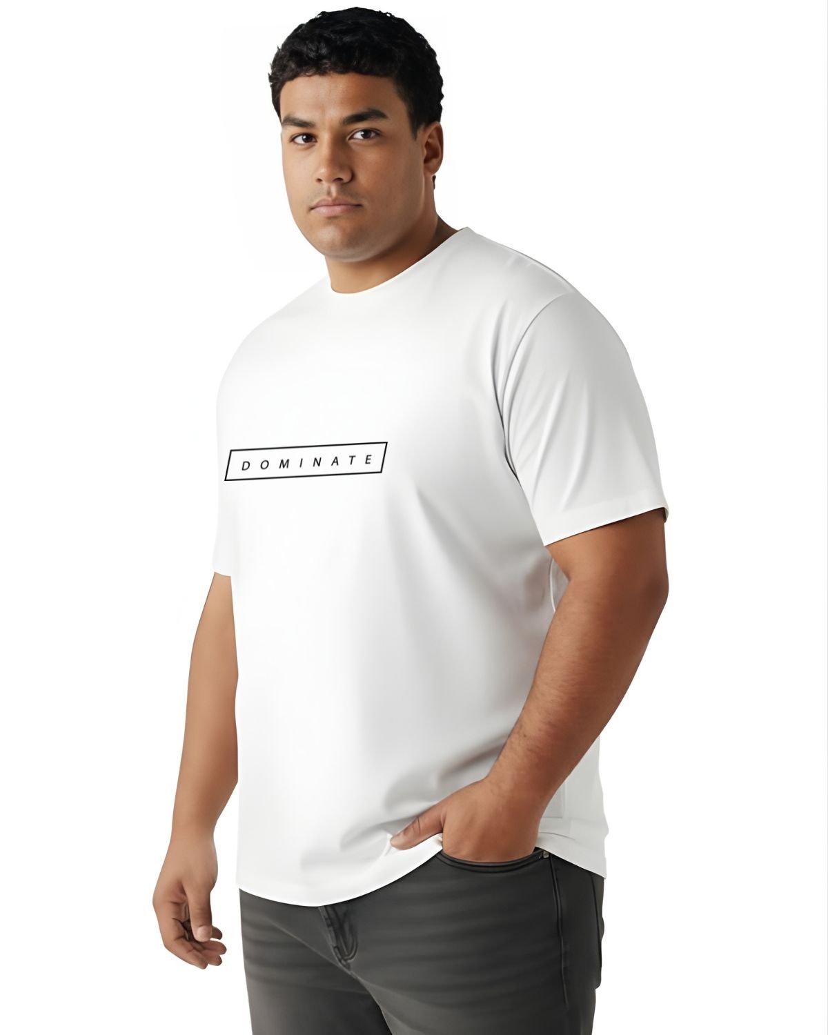 Dominate Men’s Cotton Blend Graphic T-Shirt – Soft Comfort Casual Tee - Image 9
