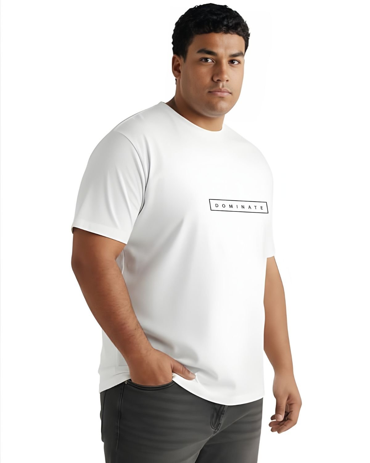 Dominate Men’s Cotton Blend Graphic T-Shirt – Soft Comfort Casual Tee - Image 8
