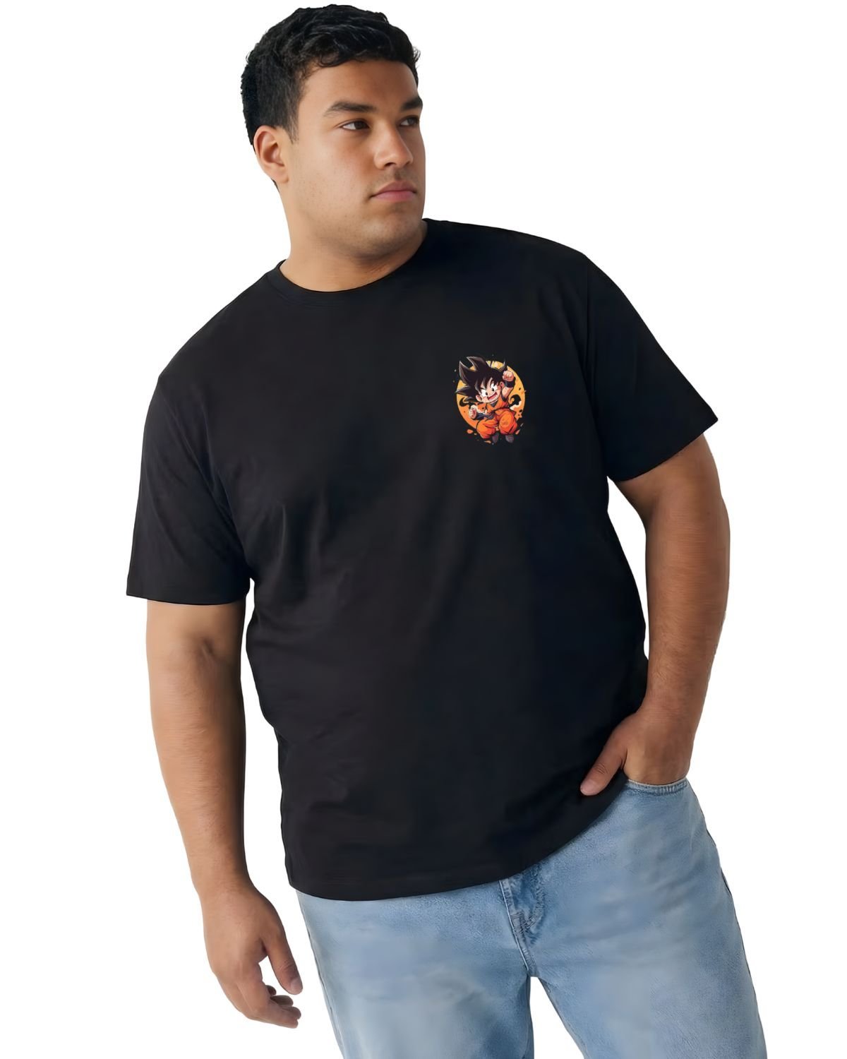 Dragon Ball Z Kids‑Goku Graphic Tee Front And Back— Plus Size 2XL–7XL - Image 10