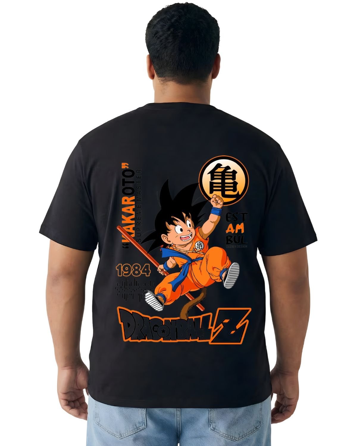 Dragon Ball Z Kids‑Goku Graphic Tee Front And Back— Plus Size 2XL–7XL - Image 8