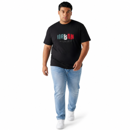 Urban Distressed Cotton Tee — Men’s Plus Size 2XL–7XL - Image 4