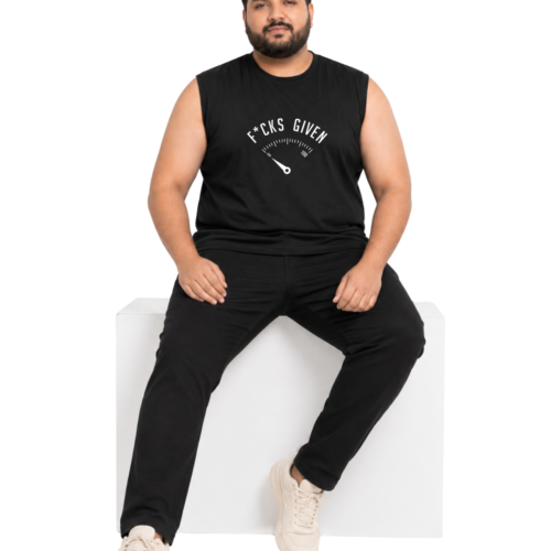 Men's Plus Size Cotton Printed Sleeveless Sando | Funny Quote Graphic Tank Top | Round Neck Casual Gym Vest | 2XL-7XL - Image 11