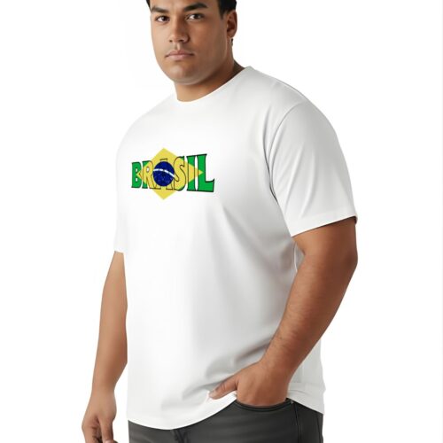 Neymar 10 Printed Plus Size Cotton T-Shirt for Men - Image 10