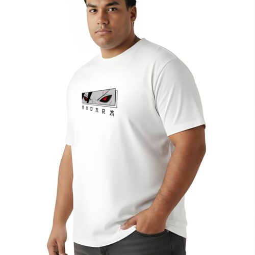 Anime Graphic Oversized Cotton T-Shirt for Men | Madara Inspired | Plus Size - Image 10