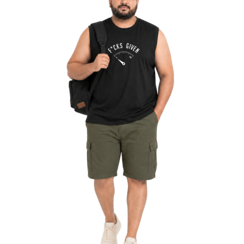 Men's Plus Size Cotton Printed Sleeveless Sando | Funny Quote Graphic Tank Top | Round Neck Casual Gym Vest | 2XL-7XL - Image 12