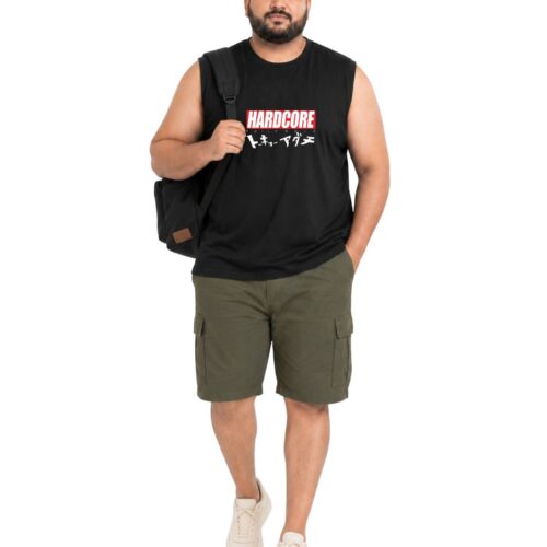 Men's Plus Size Cotton Sleeveless Graphic Tank Top (Sando) – HARDCORE Printed Gym & Casual Vest | Round Neck | 2XL-7XL - Image 12
