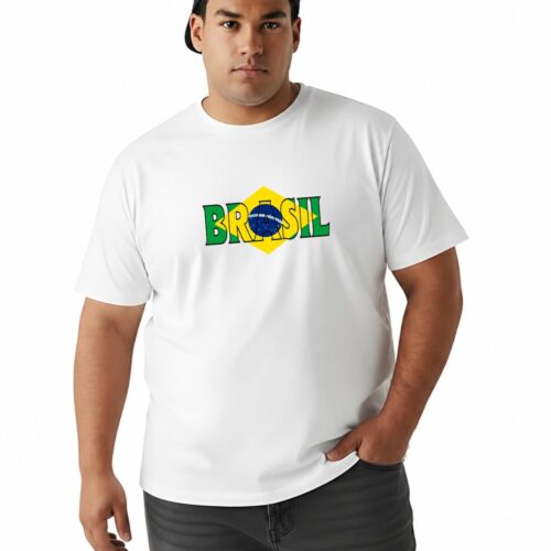 Neymar 10 Printed Plus Size Cotton T-Shirt for Men - Image 14