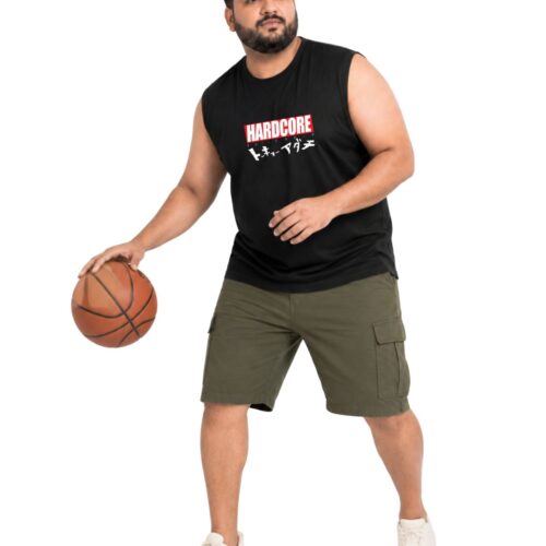Men's Plus Size Cotton Sleeveless Graphic Tank Top (Sando) – HARDCORE Printed Gym & Casual Vest | Round Neck | 2XL-7XL - Image 15