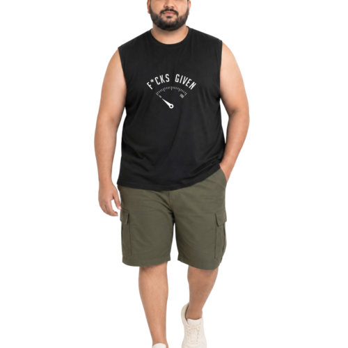 Men's Plus Size Cotton Printed Sleeveless Sando | Funny Quote Graphic Tank Top | Round Neck Casual Gym Vest | 2XL-7XL - Image 9