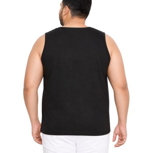 Men's Plus Size "Never Give Up" Graphic Sport Vest | Big & Tall Polyester Tank Top - Image 17
