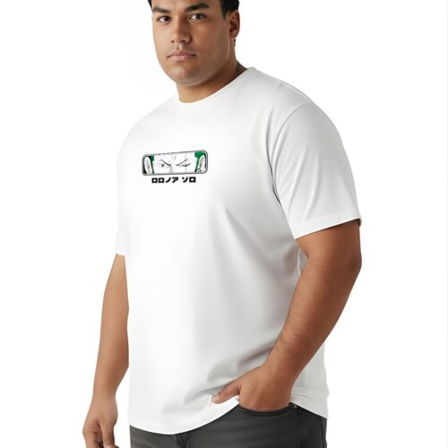 Roronoa Zoro Anime Printed Plus Size T-Shirt for Men - Image 3