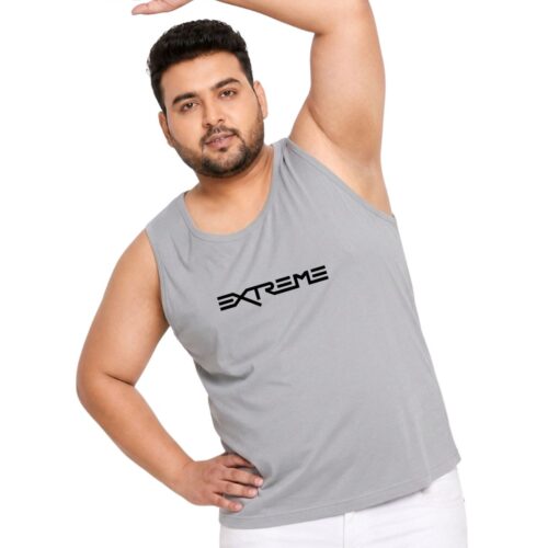 Extreme Plus Size Sports Sando for Men | Printed Sleeveless Active Vest - Image 11