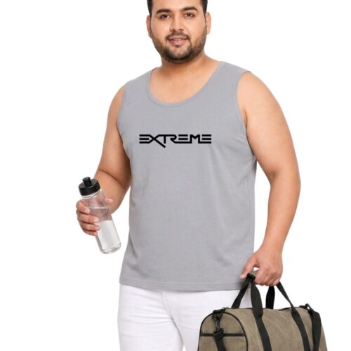 Extreme Plus Size Sports Sando for Men | Printed Sleeveless Active Vest - Image 12