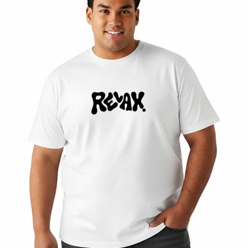 Men’s Plus Size Relax Printed T-Shirt | Bold Graphic Casual Tee - Image 5
